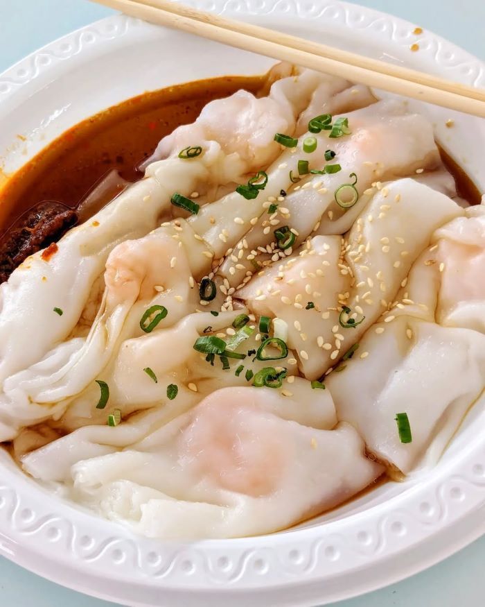 Món bánh cuốn nhân thịt nổi tiếng xứ Đài Loan