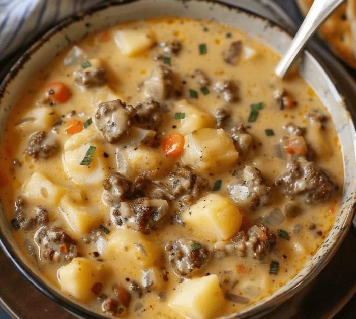 Món ăn hấp dẫn, thơm ngon của thịt bò và trứng