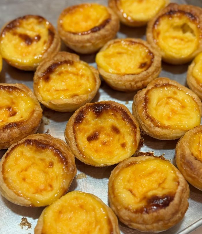 Bánh trứng Tart của Hồng Kông béo ngậy