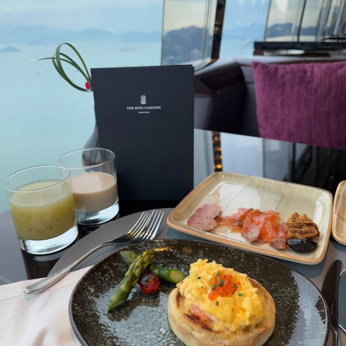 Bữa sáng kết hợp Á Âu với nhau rất đặc biệt