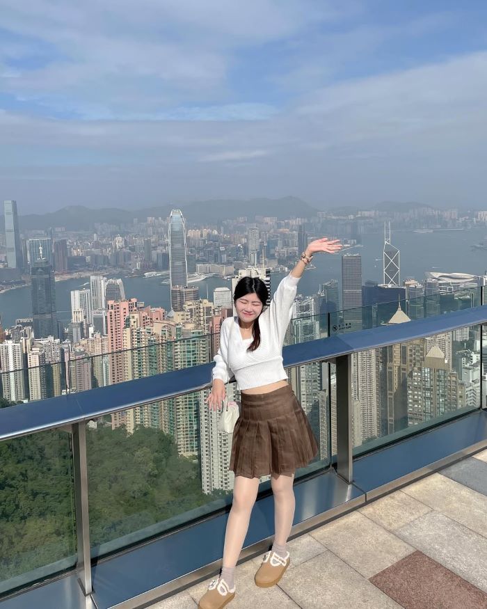 Ngắm nhìn thành phố từ trên cao ở Đỉnh The Peak