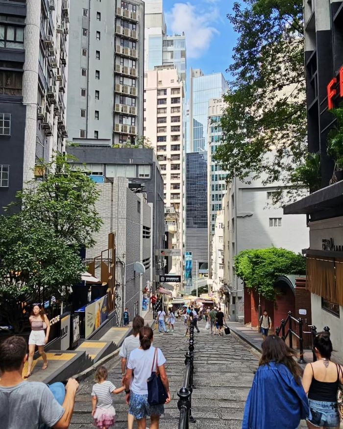 Khu phố Soho Hồng Kông là điểm hẹn được nhiều du khách tìm đến