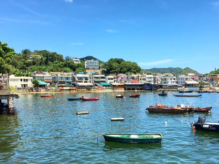 Hòa mình vào không khí ở Yung Shue Wan