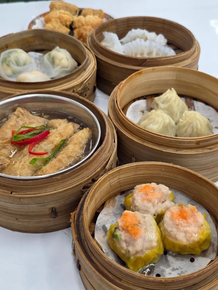 Trải nghiệm món dimsum hấp dẫn
