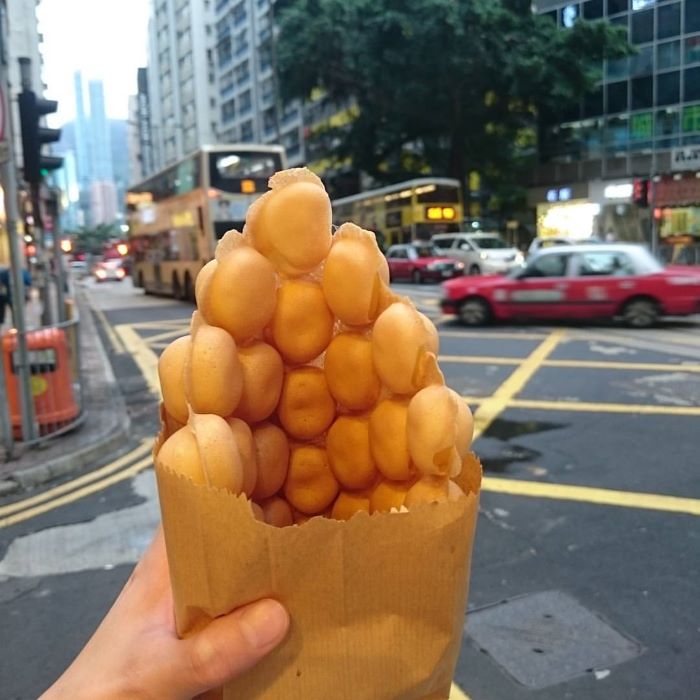 Thưởng thức bánh quế hấp dẫn ở Hồng Kông