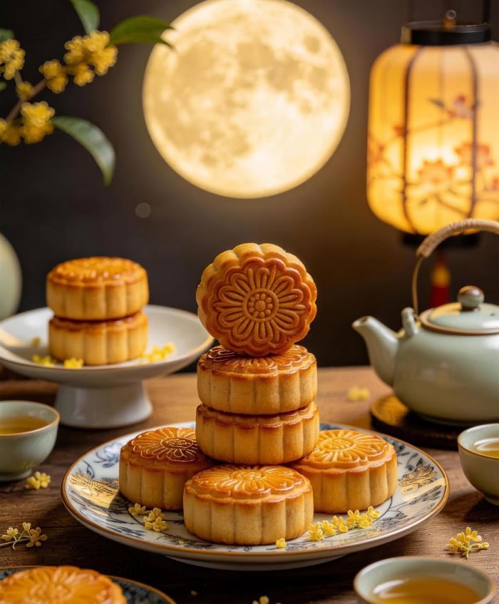 Bánh trung thu ở Hồng Kông thơm ngon, hấp dẫn