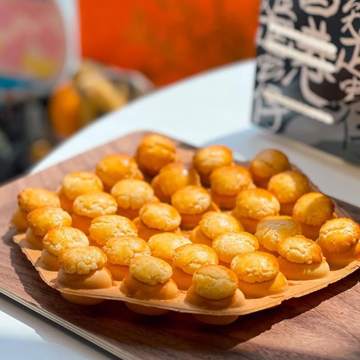 Món bánh Gai Daan Jai nổi tiếng ở Hồng Kông