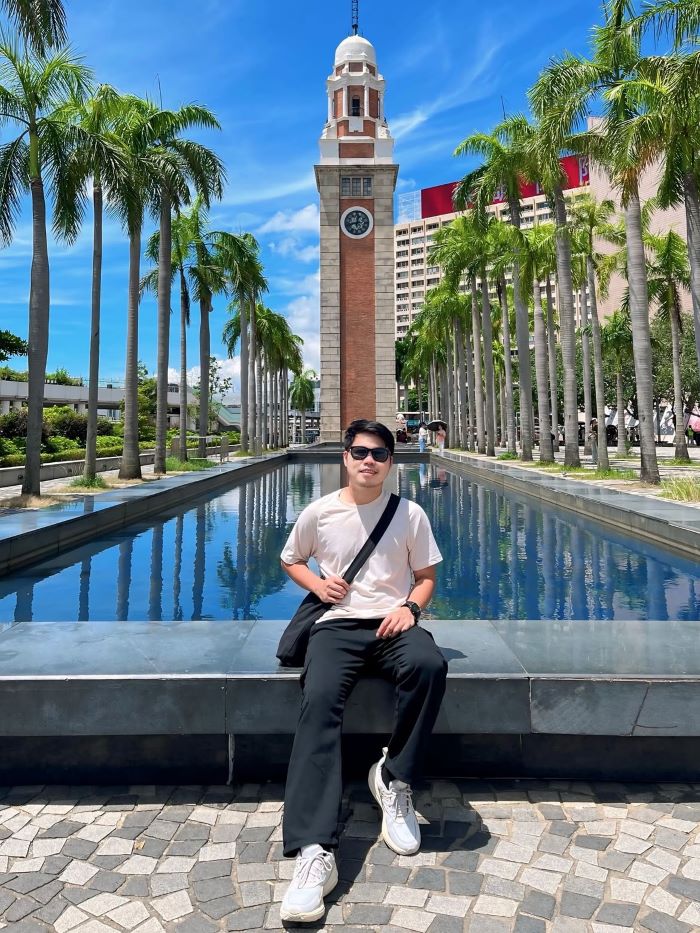 Tham quan ở Tháp đồng hồ Clock Tower