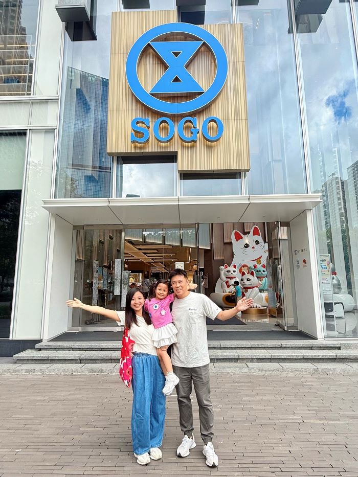 Dạo bước ở khu trung tâm Sogo Hồng Kông
